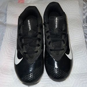 Kids’ Nike Fast Flex Vapor Black Baseball Cleats Size 3.5Y